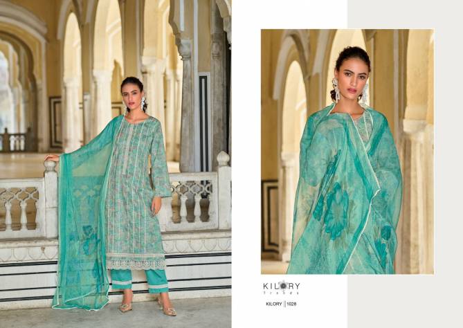 Summer Dairie By Kilory Lawn Cotton Embroidery Printed Salwar Kameez Wholesale Market In Surat